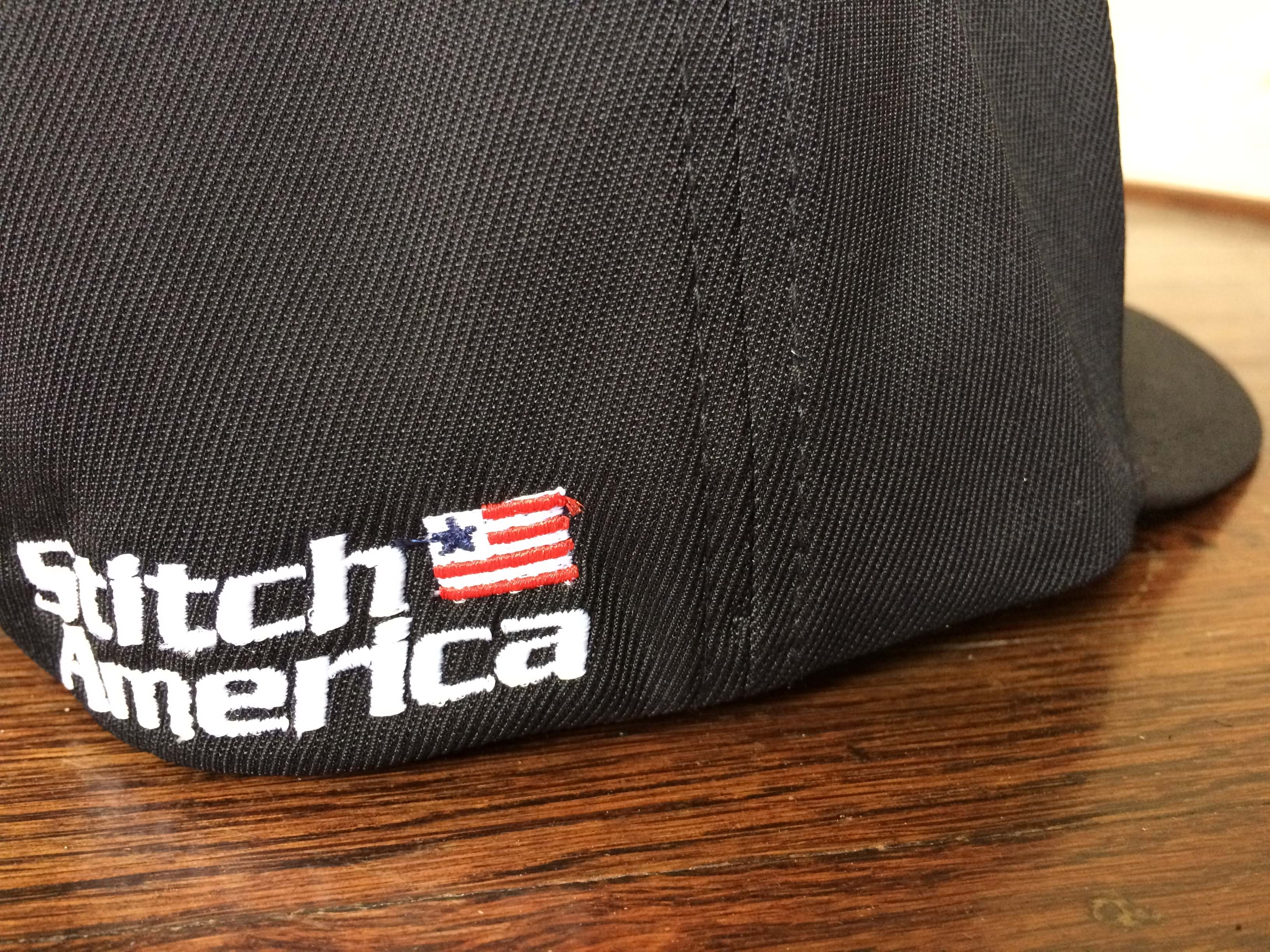 embroidered headwear rear