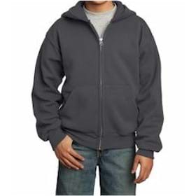 Port Authority | Port & Company YOUTH Full-Zip Hooded Sweatshirt